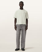 AllSaints Insignia Short Sleeve Cotton T-Shirt – Sea Green