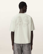 AllSaints Insignia Short Sleeve Cotton T-Shirt – Sea Green