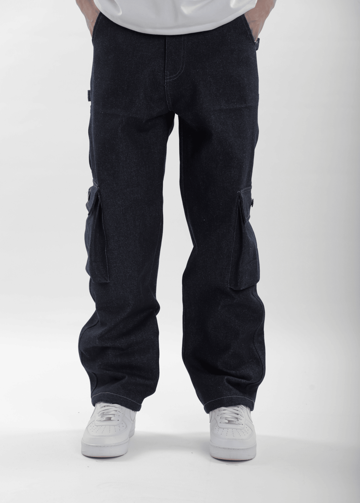 Raw Indigo Carpenter Jeans