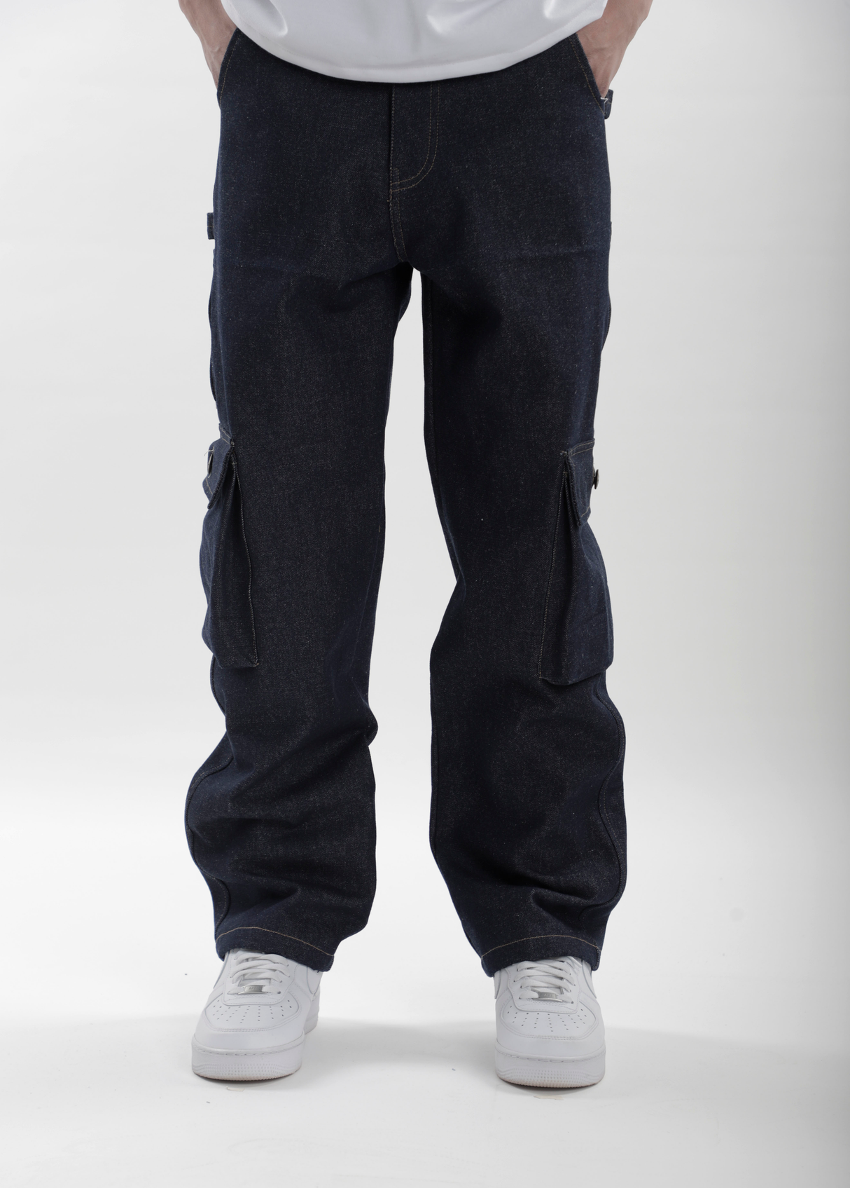 Raw Indigo Carpenter Jeans