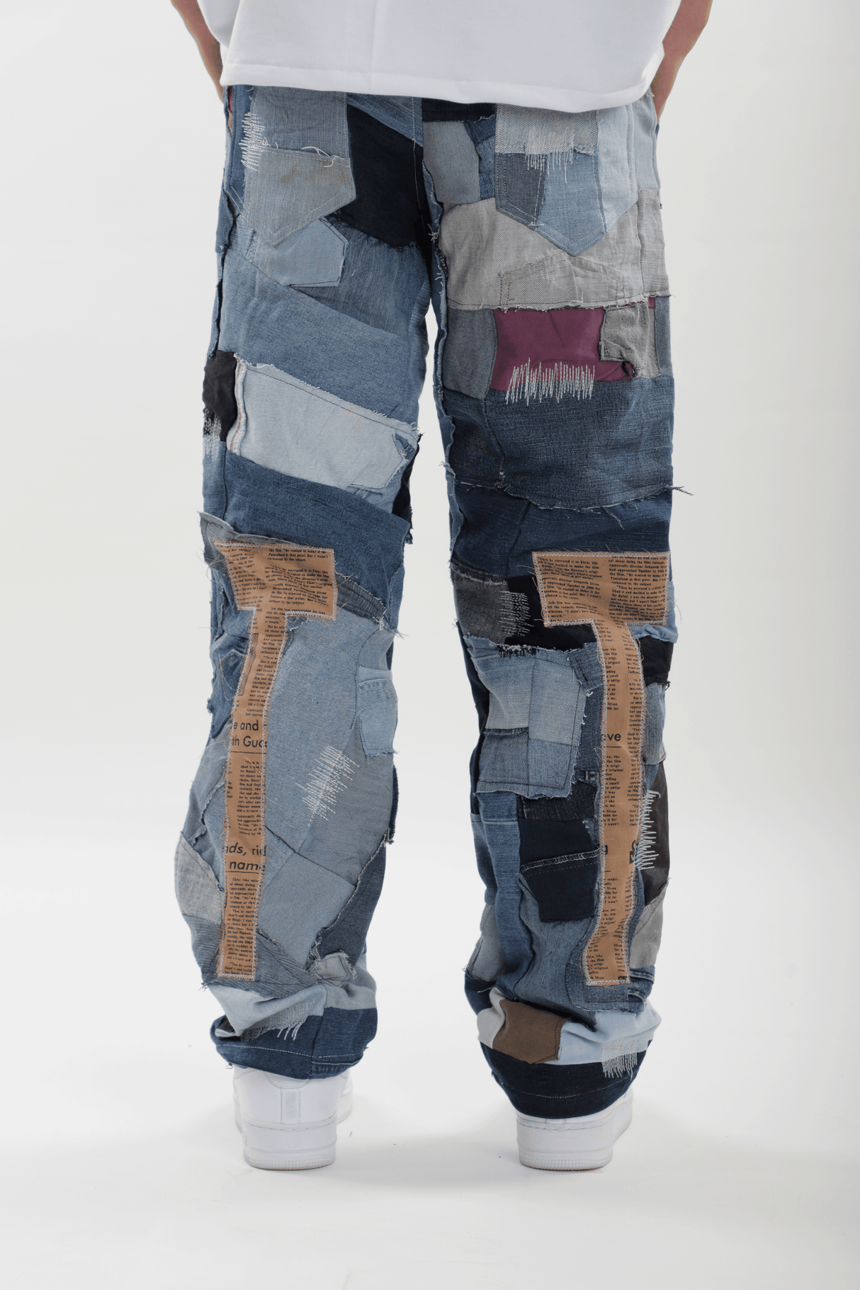 Denim Upcycled Jeans - dawntown