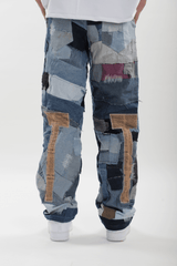 Denim Upcycled Jeans - dawntown