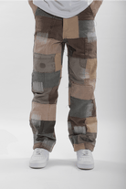 Earth Patchwork Jeans - dawntown