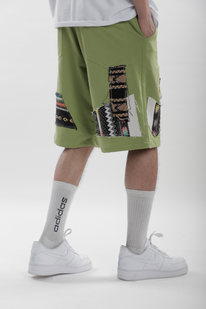 Artistic Stitched Shorts