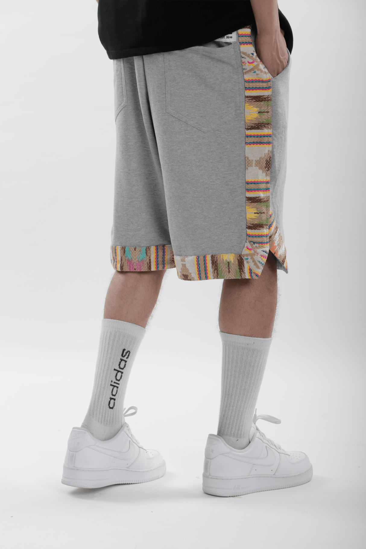 Grey Baller Shorts - dawntown