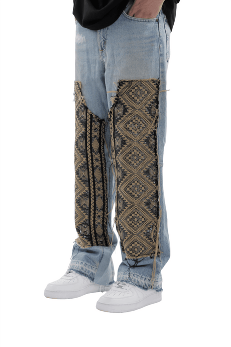 Double Knee Denims - dawntown