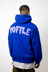 Dark Blue Polar Fleece Hoodie - dawntown