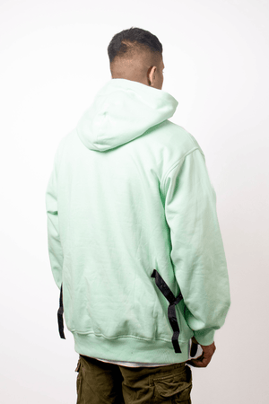 Boxy Pastel Green Hoodie - dawntown