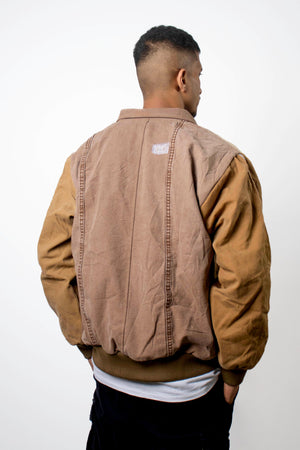 Reconstructed Brown Jacket - dawntown