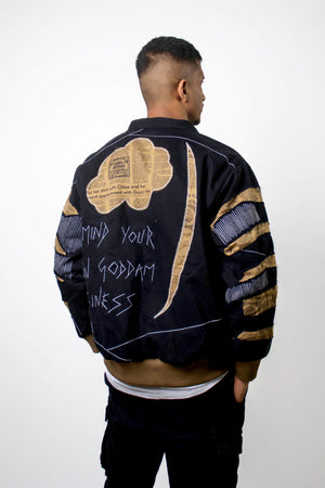 Clouds Denim Jacket - dawntown