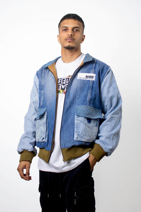 Reconstructed Blue Jacket - dawntown