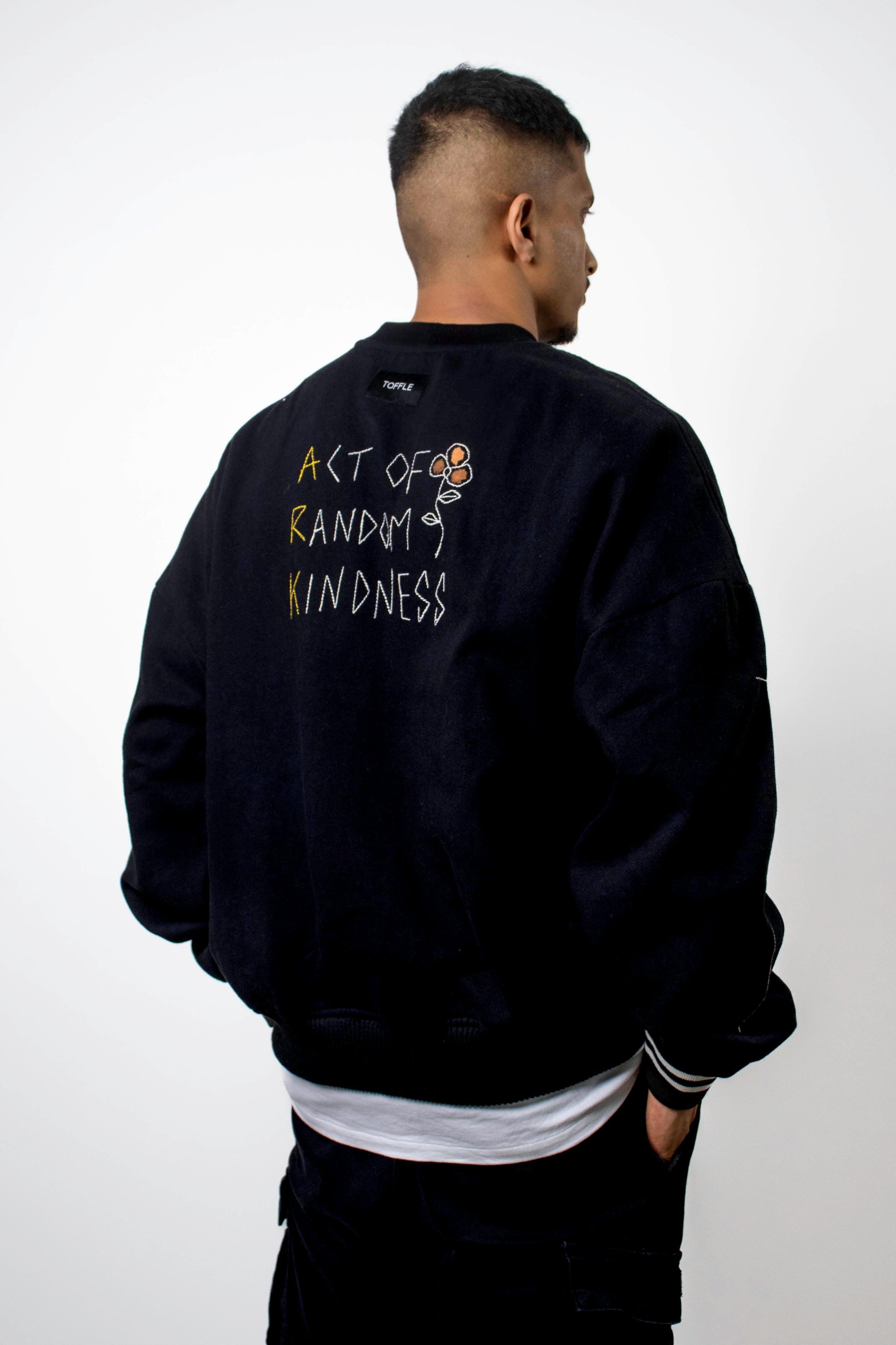 Empathy embroidered sweatshirt sale