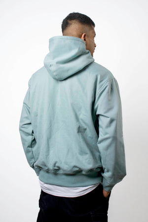 Boxy Teal Hoodie - dawntown