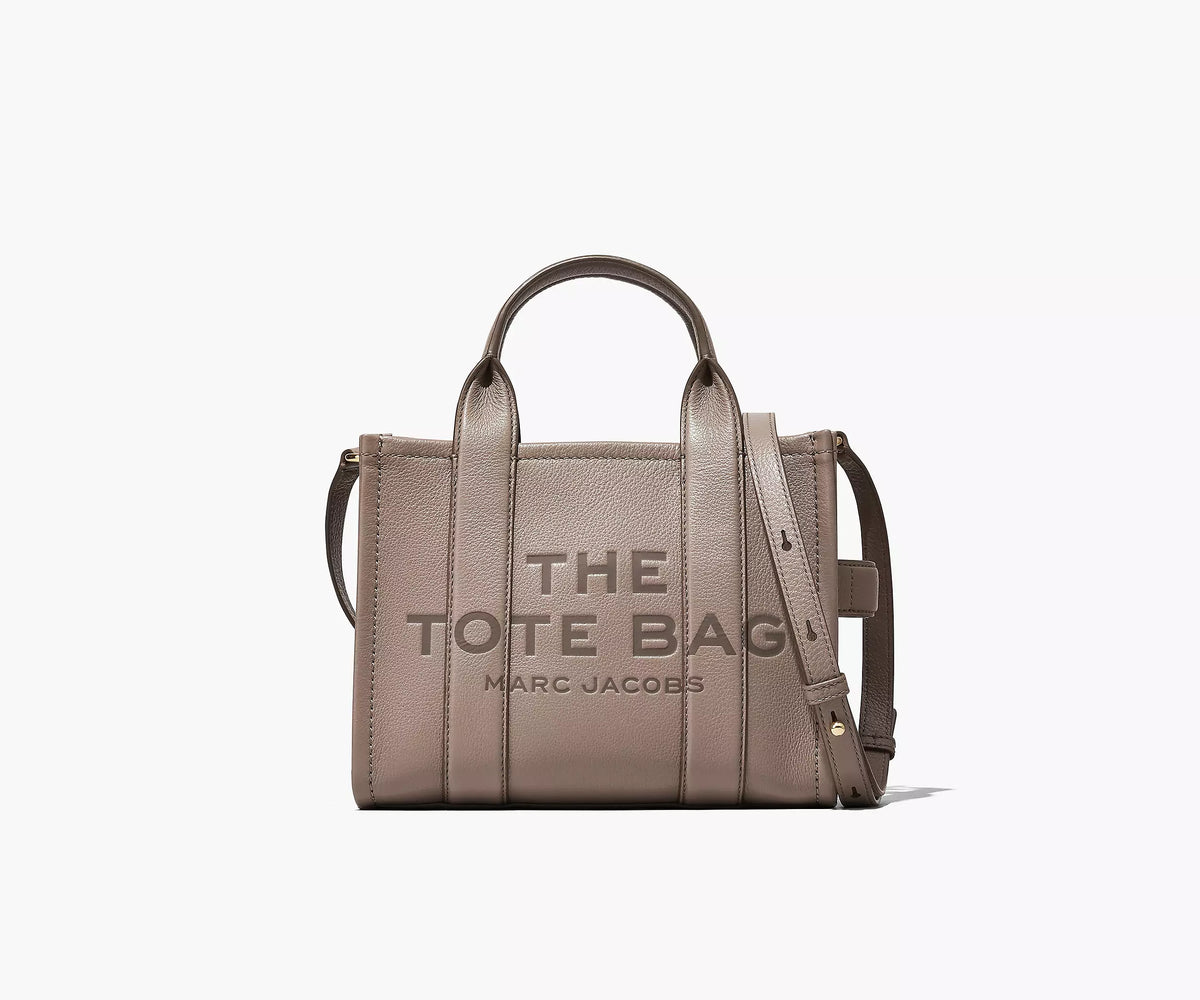 Marc Jacobs The Leather Small Tote Bag 'Cement'