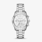 Michael Kors Oversized Berkley Silver-Tone Watch Silver