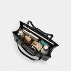 Coach Maggie Tote Bag Gold Black