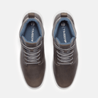 Timberland Mens Parker Street High-Top Sneaker Dark Grey Full-Grain