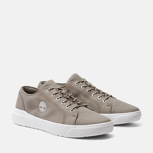 Timberland Seneca Bay Sneaker Light Taupe Canvas Men'S