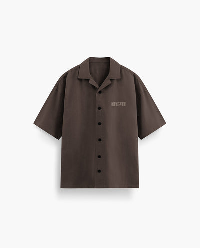 Mocha // Brahma Essential Shirt