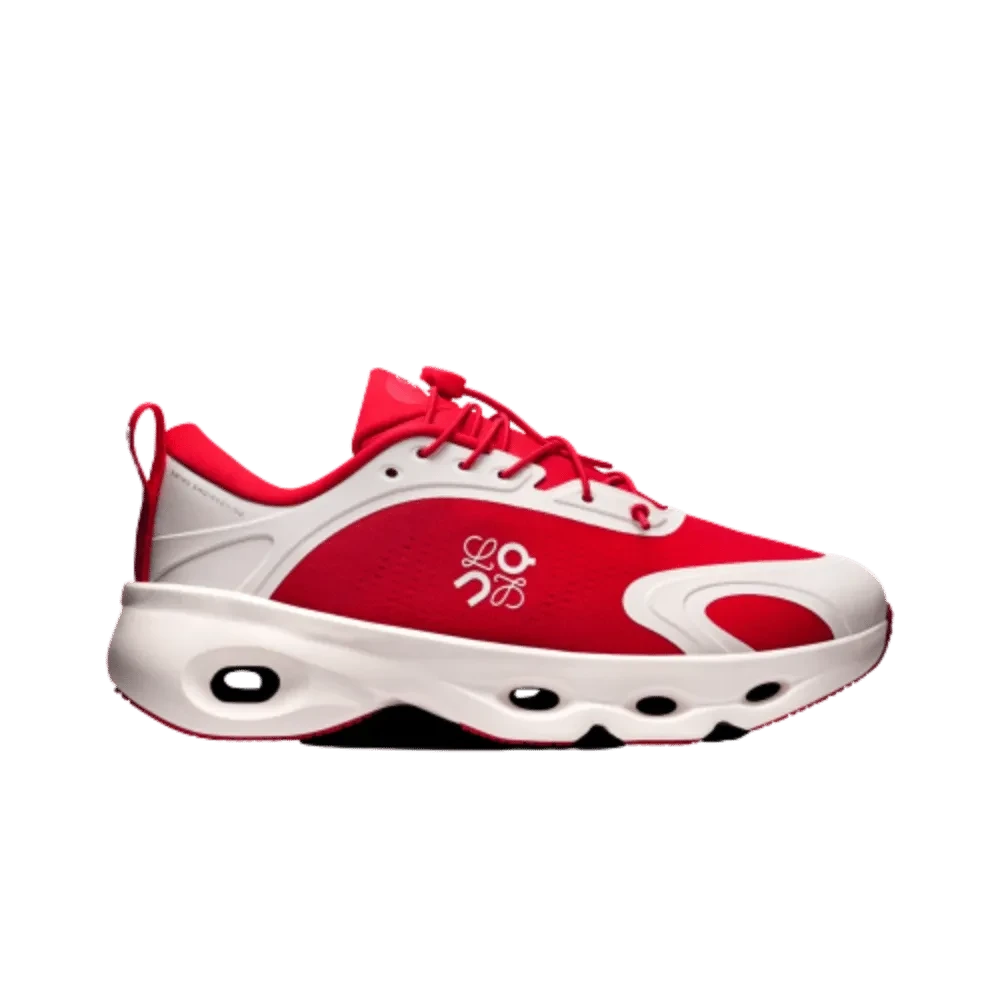 ON Running Cloudsolo Loewe RED EGGSHELL
