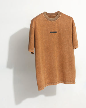 Rust 2.0 T-shirt with unique mineral and enzyme wash