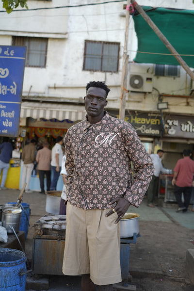 THE SAANJH JACKET IN CLAY