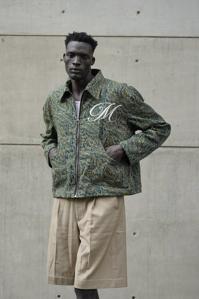 THE SAANP JACKET IN FOREST GREEN