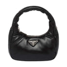 Prada Soft Padded Nappa-Leather Mini Bag Black