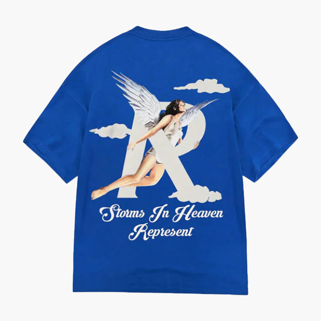 REPRESENT STORMS IN HEAVEN BLUE TSHIRT