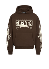 EVEMEN DRIFT HOODIE - BROWN