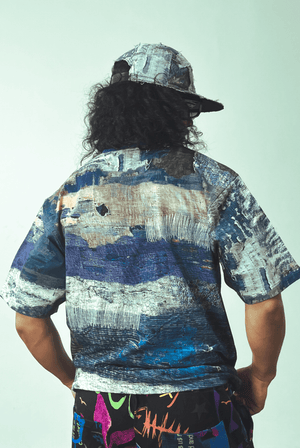 Sashiko T-shirt - dawntown