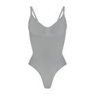 Skims Seamless Sculpt Thong Bodysuit Pacific