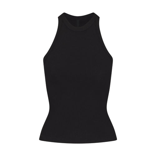 Skims Soft Lounge High Neck Tank Onyx