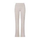 Skims Cotton Jersey Foldover Pant Heather Oatmeal