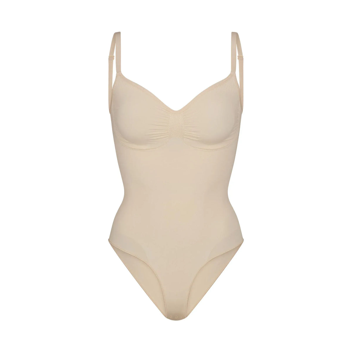 Skims Seamless Sculpt Brief Bodysuit Sand
