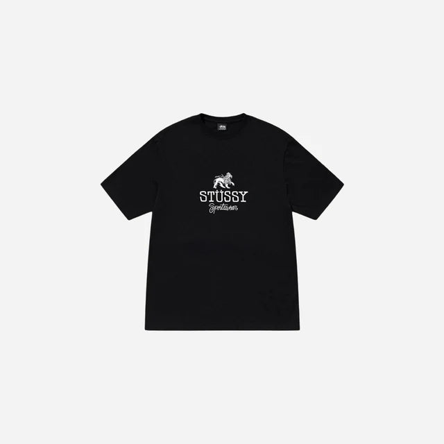 STUSSY  SPORTSWEAR TEE BLACK