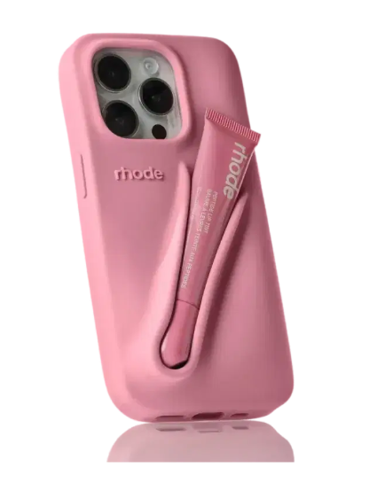 【まゆみん】rhode iPhoneケース lipcase ribbon Rhode Fall Lip Case for iPhone 16 Pro Max / Soft Silicone