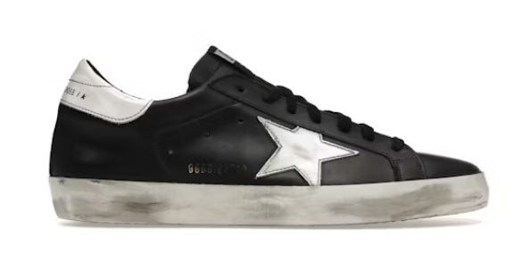 Golden Goose Super-Star Black White Leather SNEAKER