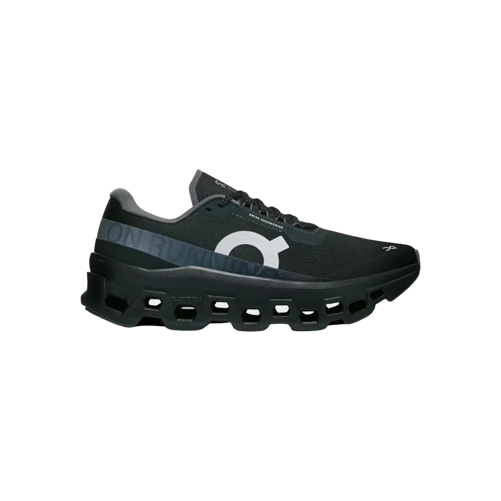 On Running Cloudmonster 1 Black White