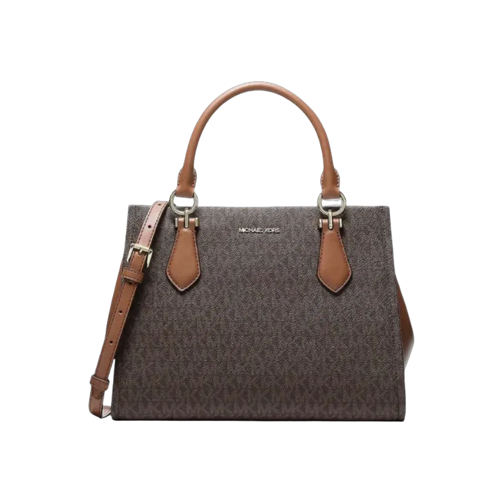 Michael Kors Brown Marilyn Medium Satchel