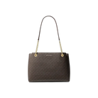 Michael Kors Soho Medium Signature Logo Tote Bag Brown