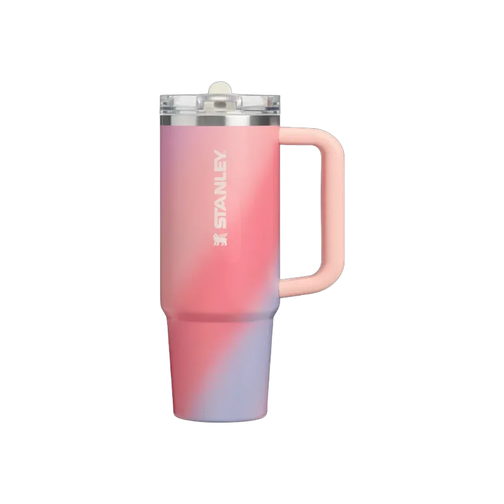 Stanley The Quencher ProTour Flip Straw Tumbler 30 OZ Sunset Spiral