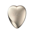 Refa Heart Brush Champagne Gold