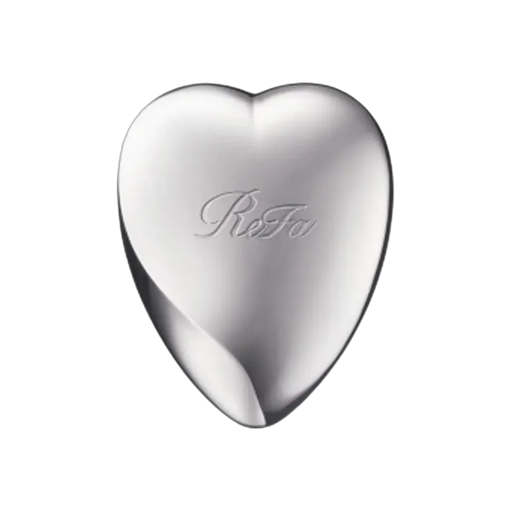 Refa Heart Brush Silver