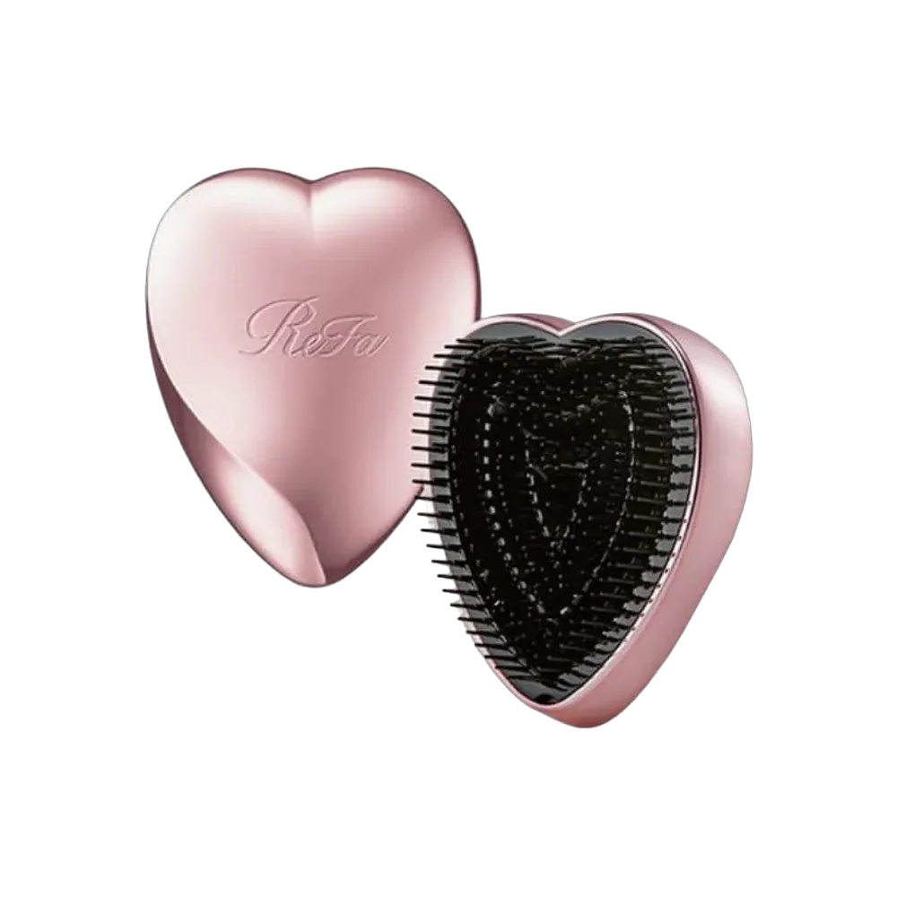 Refa Heart Brush Rose Gold