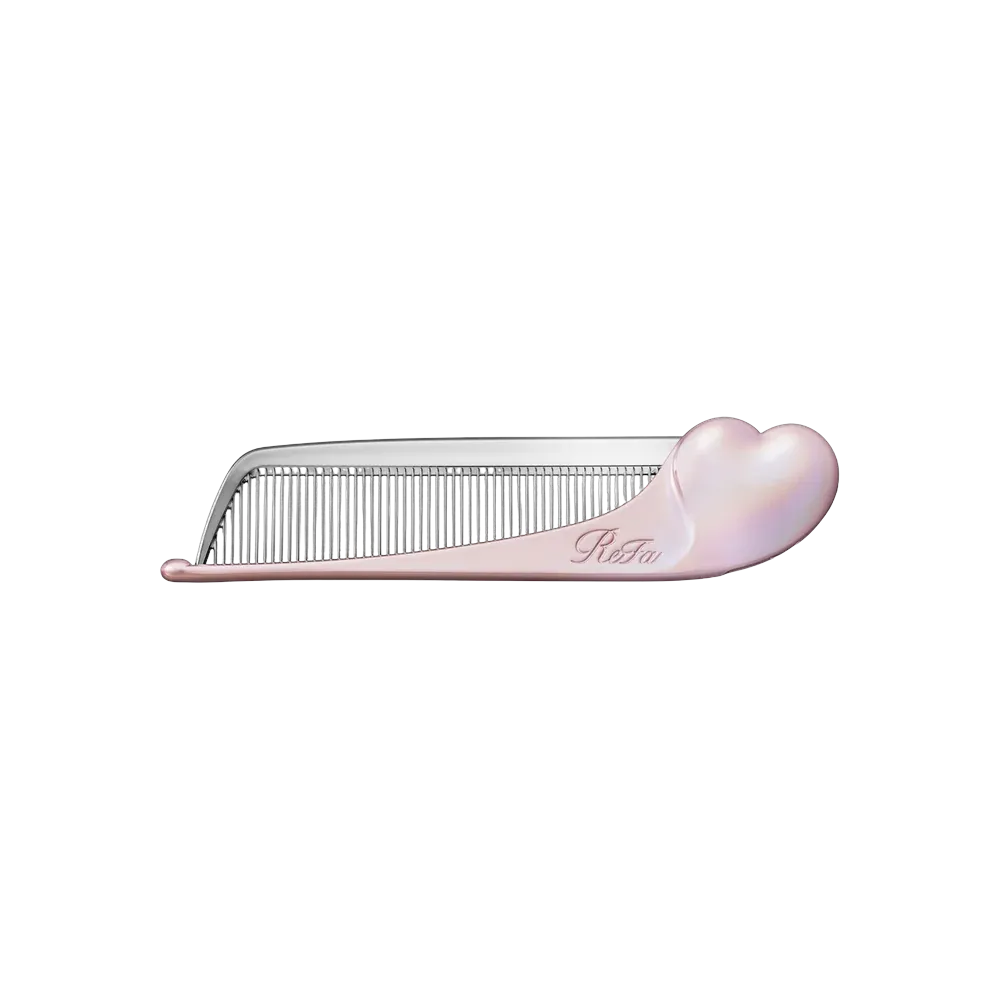 Refa Heart Comb Aira Rose Gold
