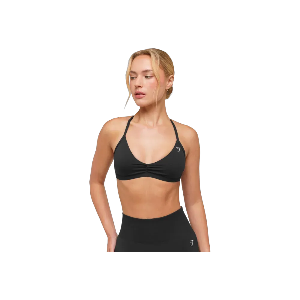 Gymshark Minimal Sports Bra 2.0 - Light Support Black