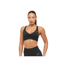 Gymshark Ruched Sports Bra 2.0 - Medium Support Black