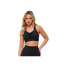 Gymshark High Support Ruched Sports Bra GS Black