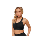 Gymshark High Support Ruched Sports Bra GS Black